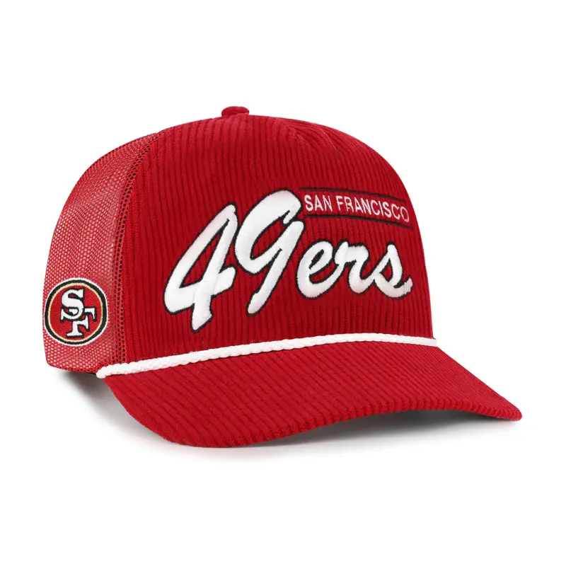 SAN FRANCISCO 49ERS DOUBLE HEADER MESH '47 HITCH RF RELAXED FIT