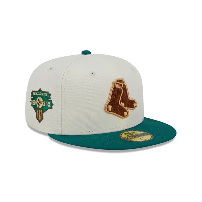 New Era - 59Fifty Fitted Cap - CAMP - Boston Red Sox WS 1967 - White/Green