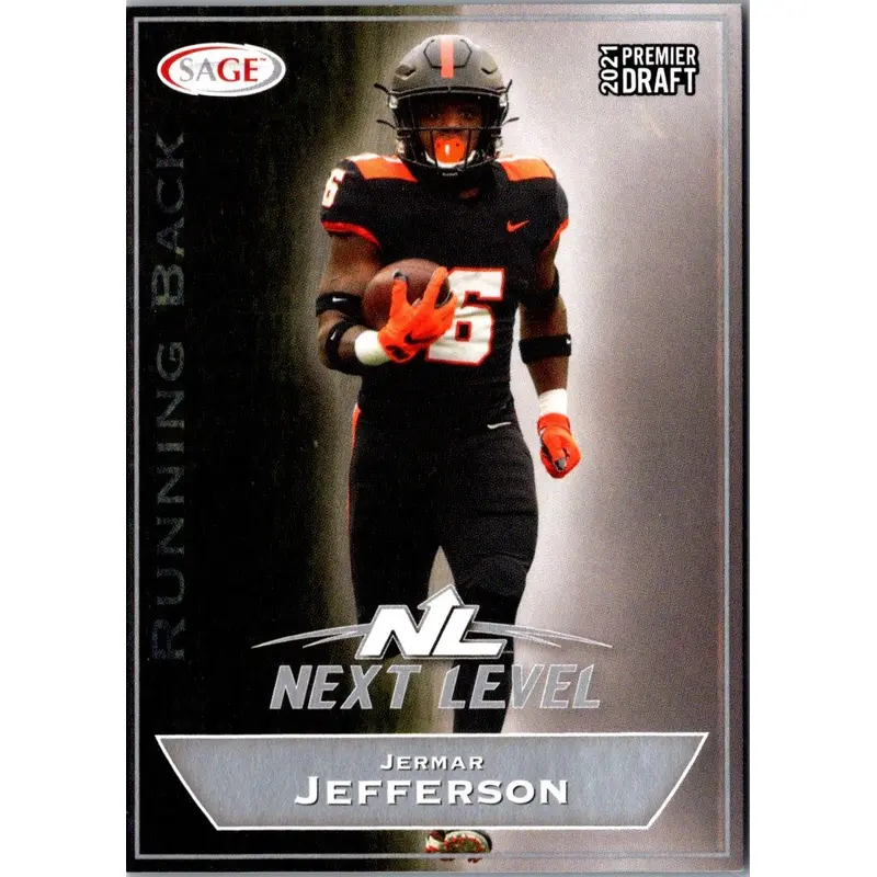 2021 SAGE Premier Draft Gold Jermar Jefferson #159