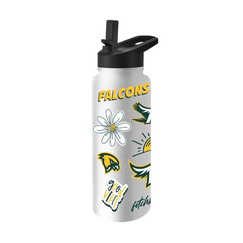 Fitchburgh State University 34oz Native Quencher Bottle