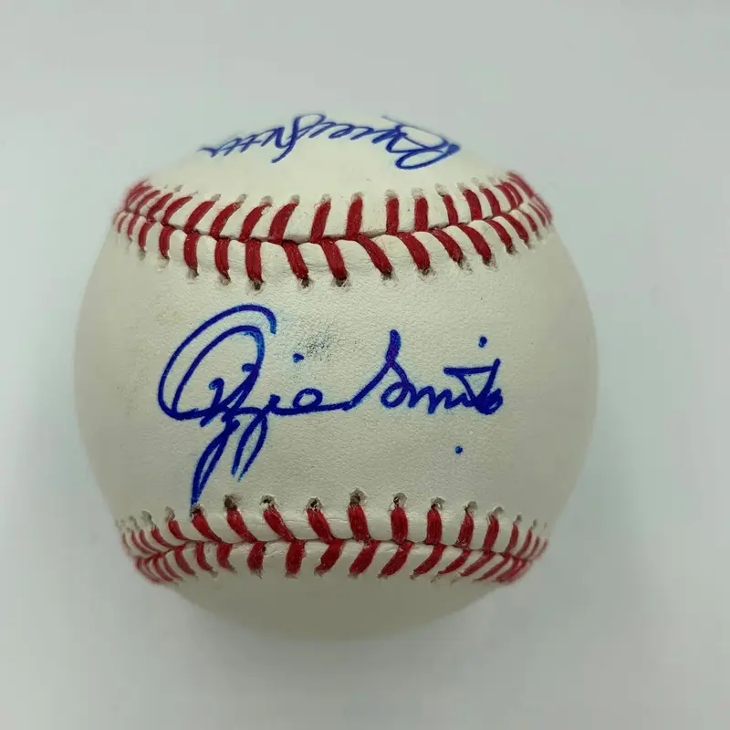 Ozzie Smith Paul Molitor Bruce Sutter Jim Palmer Signed Major League Baseball