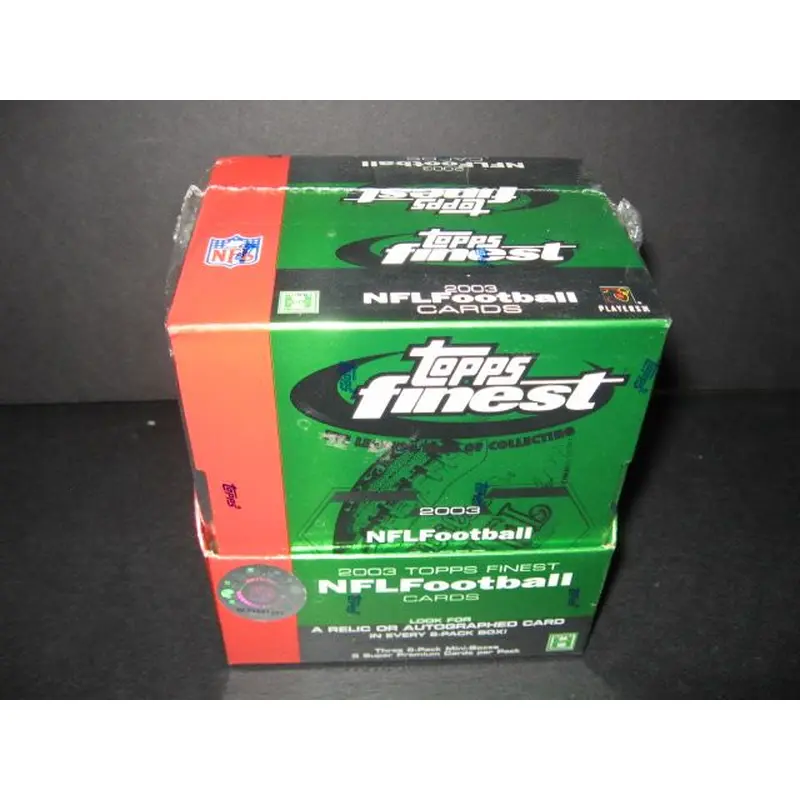 2003 Topps Finest Football Box (Hobby)