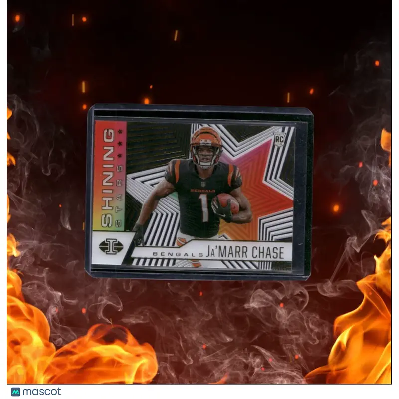 2021 Panini Illusions Ja'Marr Chase Shining Stars Rookie #SS-17