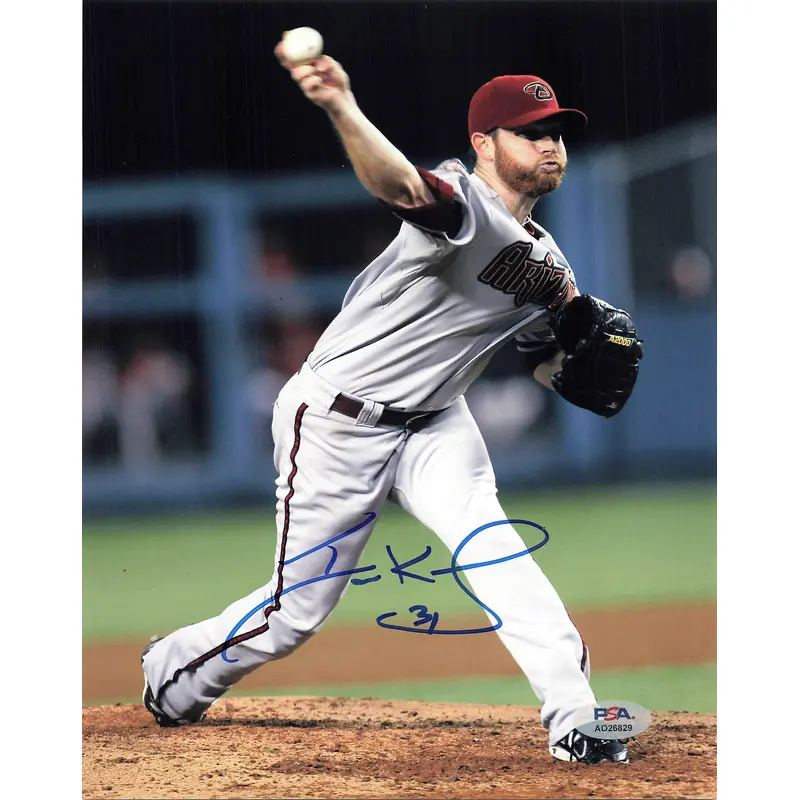 Ian Kennedy Signed 8x10 photo PSA/DNA Arizona Diamondbacks Autographed