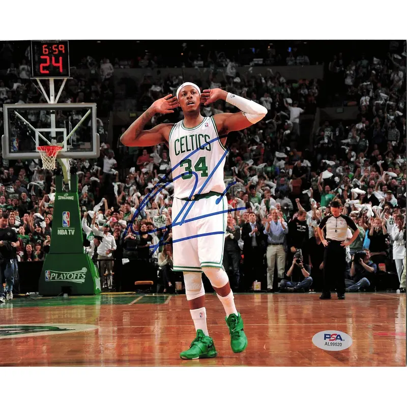 Paul Pierce signed 8x10 photo PSA/DNA Boston Celtics Autographed