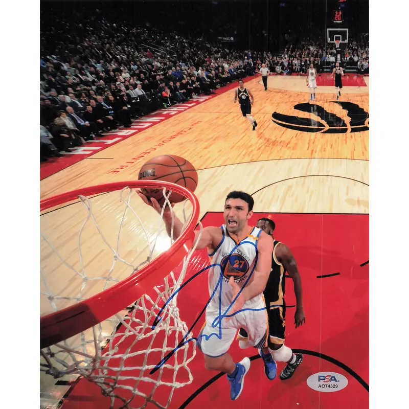Zaza Pachulia signed 8x10 photo PSA/DNA Autographed Golden Sate Warriors
