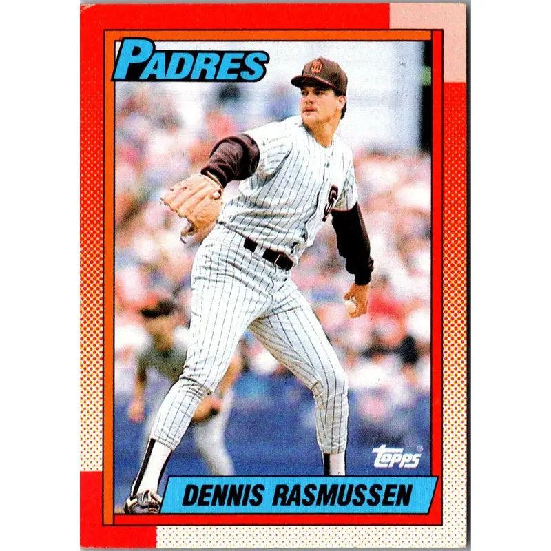 1990 Topps Dennis Rasmussen #449