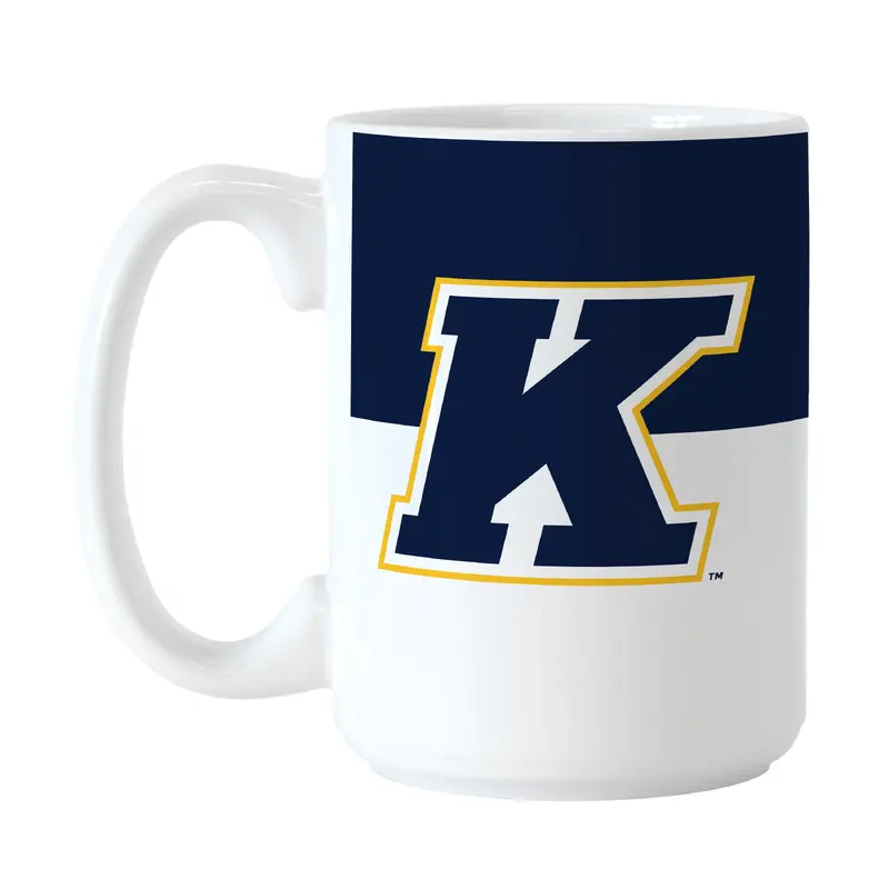 Kent State 15oz Colorblock Sublimated Mug