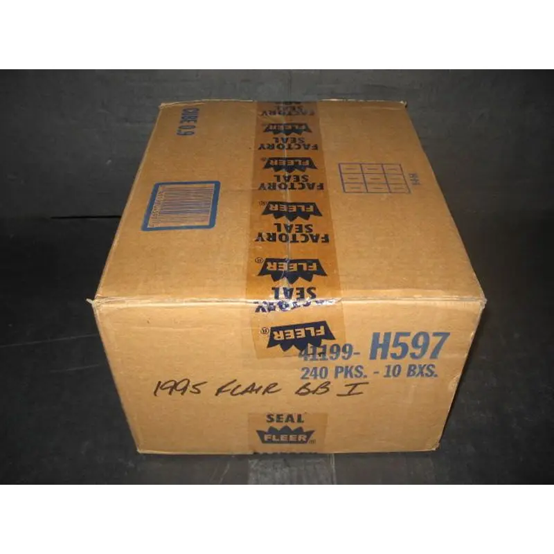 1995 Fleer Flair Baseball Series 1 Case (10 Box)