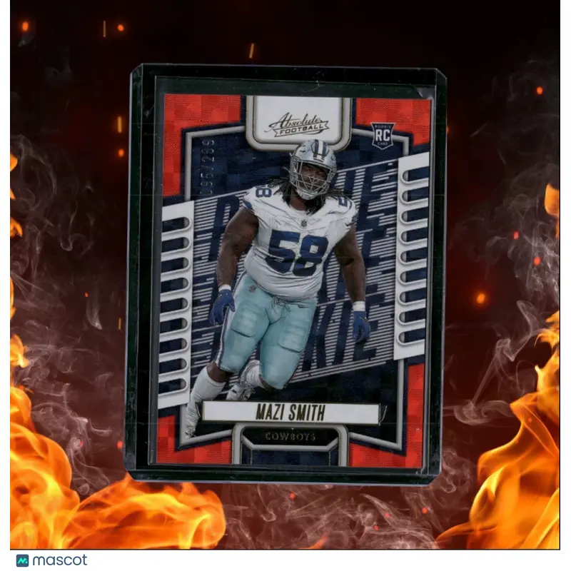 2023 Panini Absolute Mazi Smith Orange Mosaic Rookie 095/299 #157