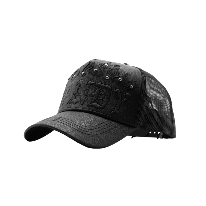 DANDY HATS DANDY DID THIS BLACK SNAPBACK HAT ONLY! DANFLAMES BLK