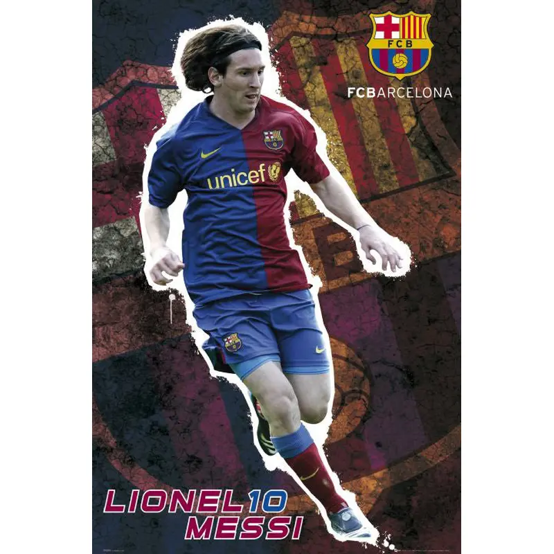 Lionel Messi "Barca Pride" FC Barcelona Poster - GB Eye 2008