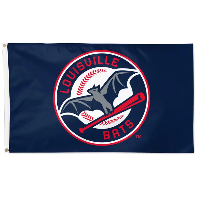 Louisville Bats Official Minor League Baseball 3'x5' Flag - Wincraft