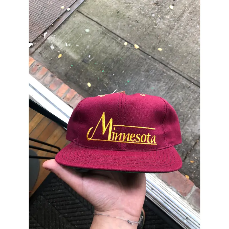 Vintage 90s Deadstock Minnesota University The Game Snapback