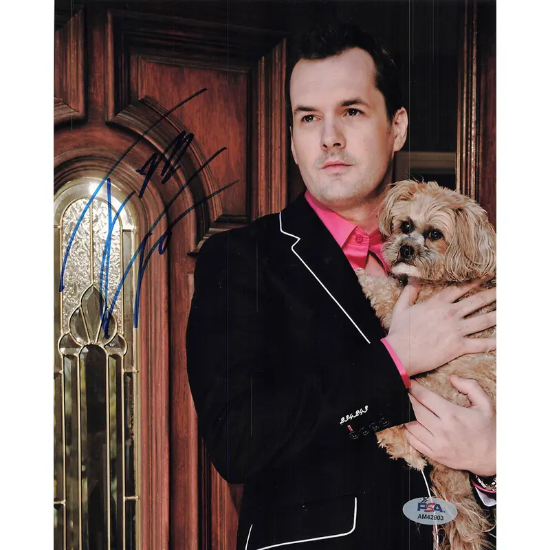 JIM JEFFERIES signed 8x10 photo PSA/DNA Autographed