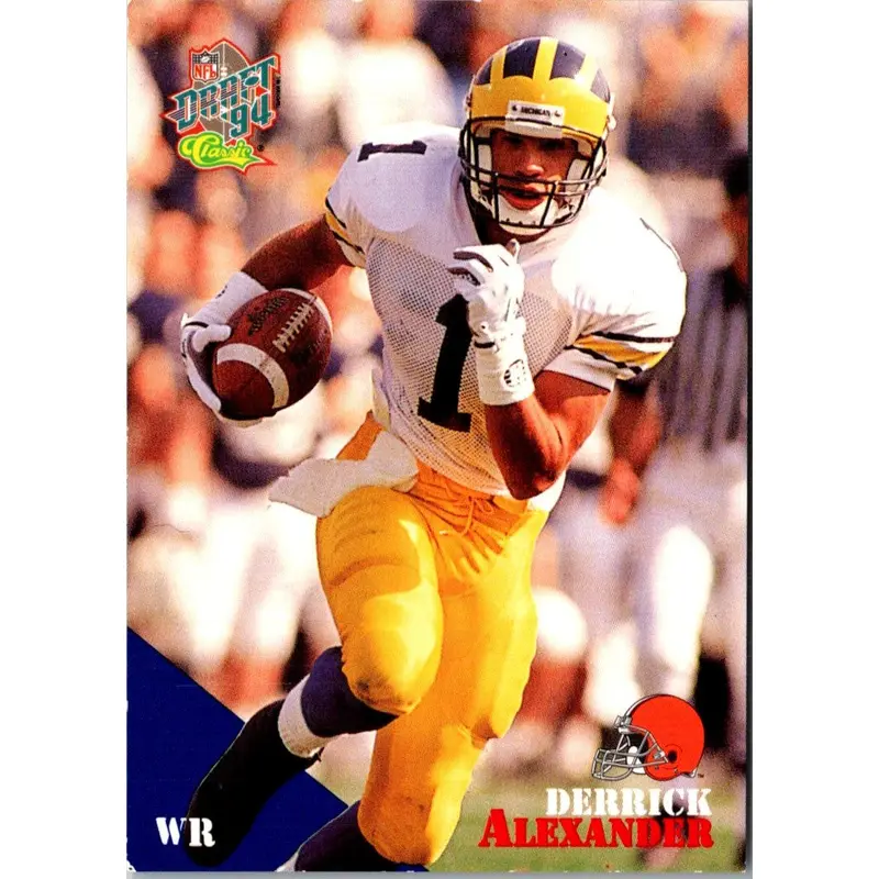 1994 Classic NFL Draft Derrick Alexander #46