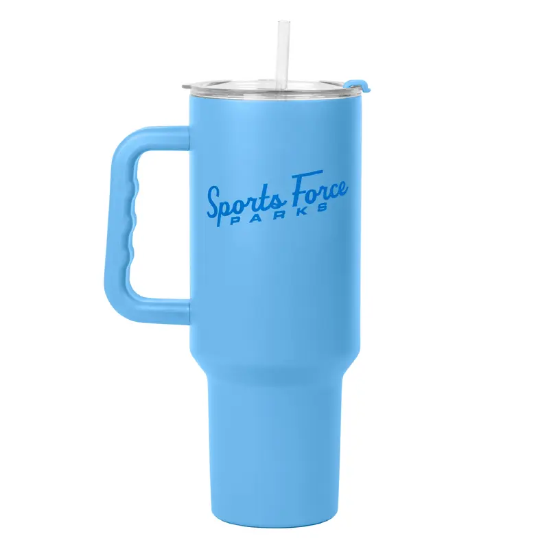 Ripken Baseball 40oz Powder Logo Powder Coat Tumbler