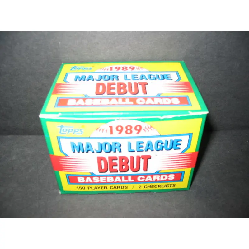 1989 Topps Baseball Major League Debut Factory Set (Authenticate)