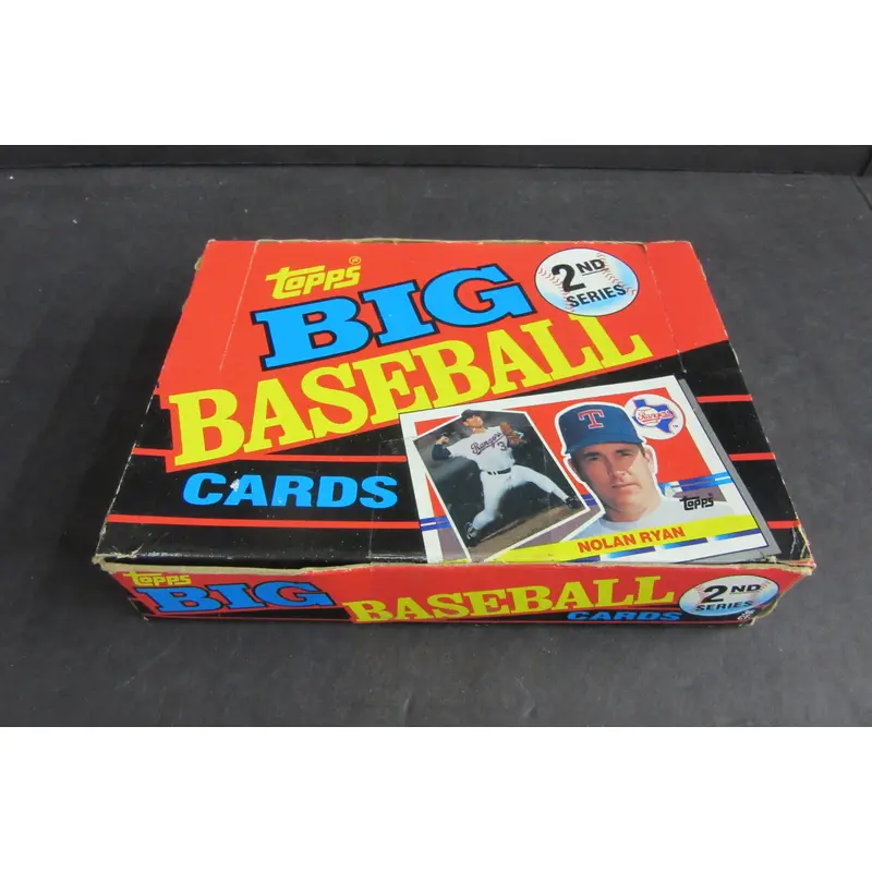 1990 Topps Big Baseball 2nd Series Unopened Box