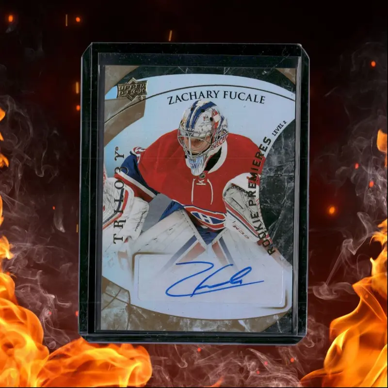 2015-16 Upper Deck Trilogy Zachary Fucale Premieres Level 2 Rookie Auto 336/399