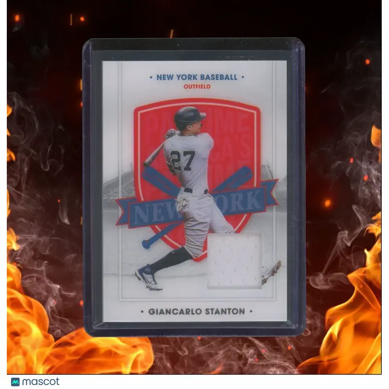 2021 Panini Chronicles Giancarlo Stanton America's Pastime Jersey #19
