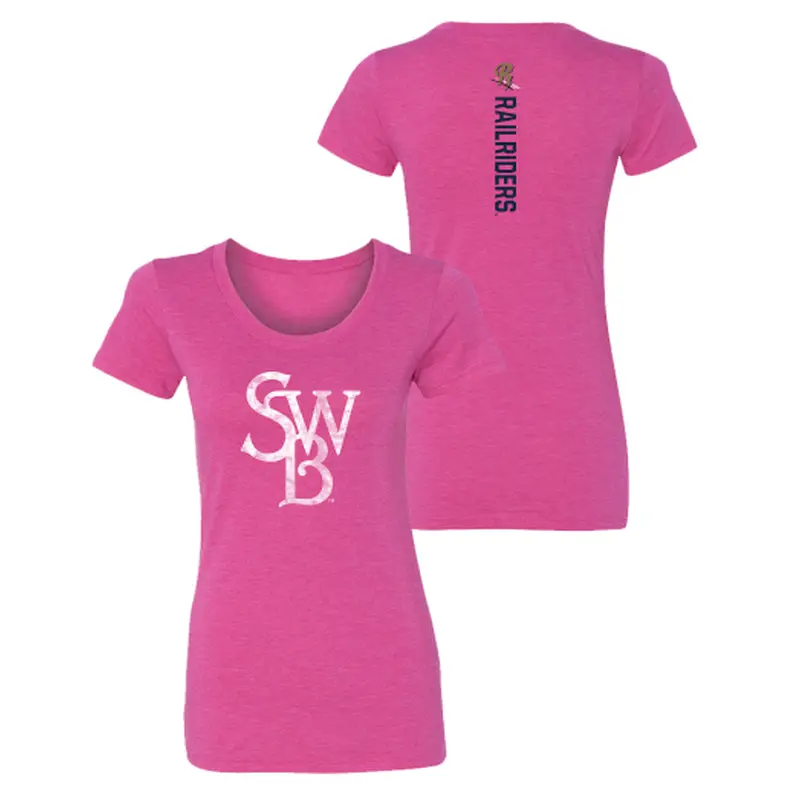 Scranton Wilke's-Barre RailRiders Ladies 108 Stitches Razorback Tee