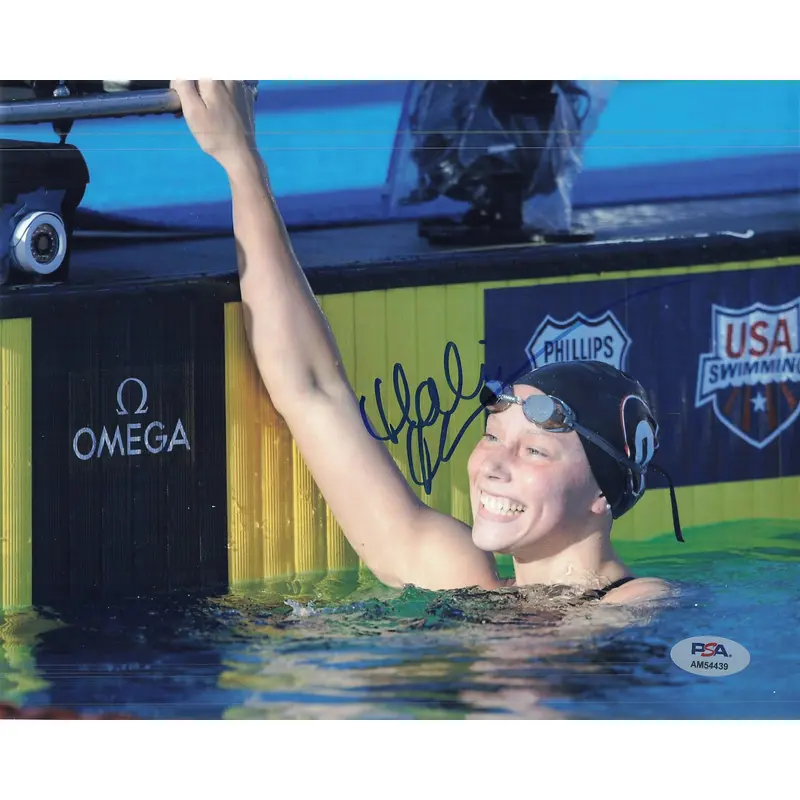 Hali Flickinger signed 8x10 photo PSA/DNA Autographed