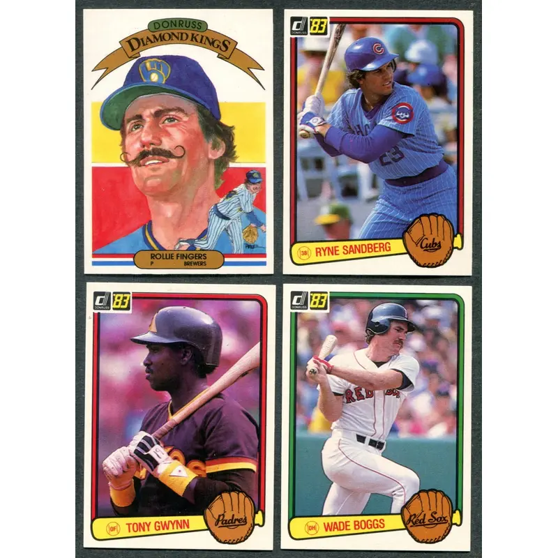 1983 Donruss Baseball Complete Set NM/MT MT (660) (23-244)