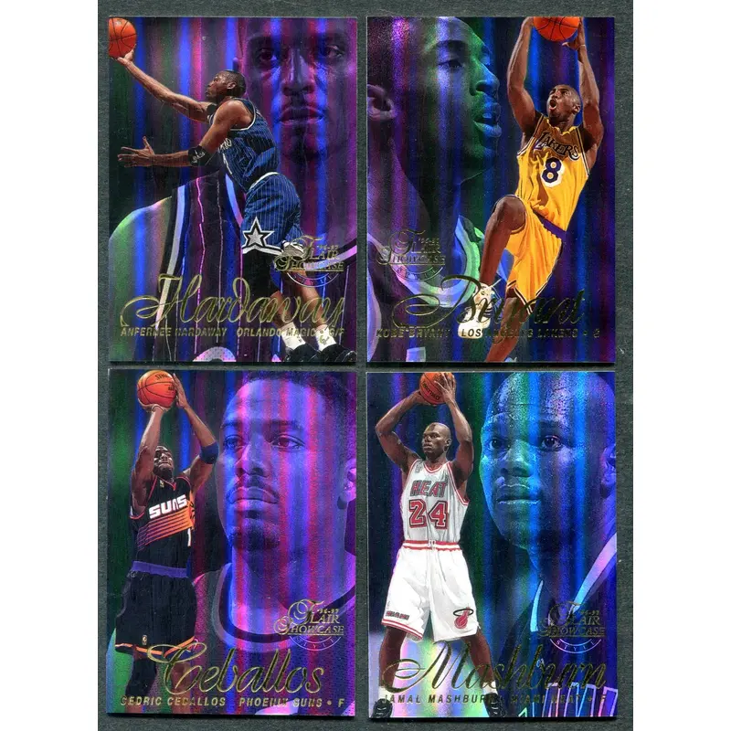 1996/97 Flair Showcase Row 2 Basketball Complete Set (90)