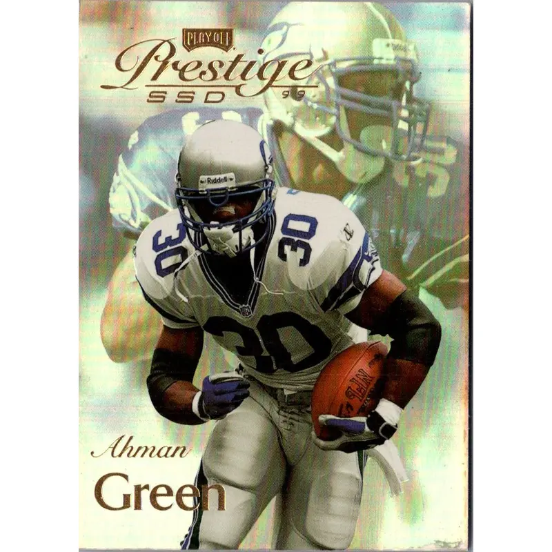 1999 Playoff Prestige SSD Ahman Green #B124