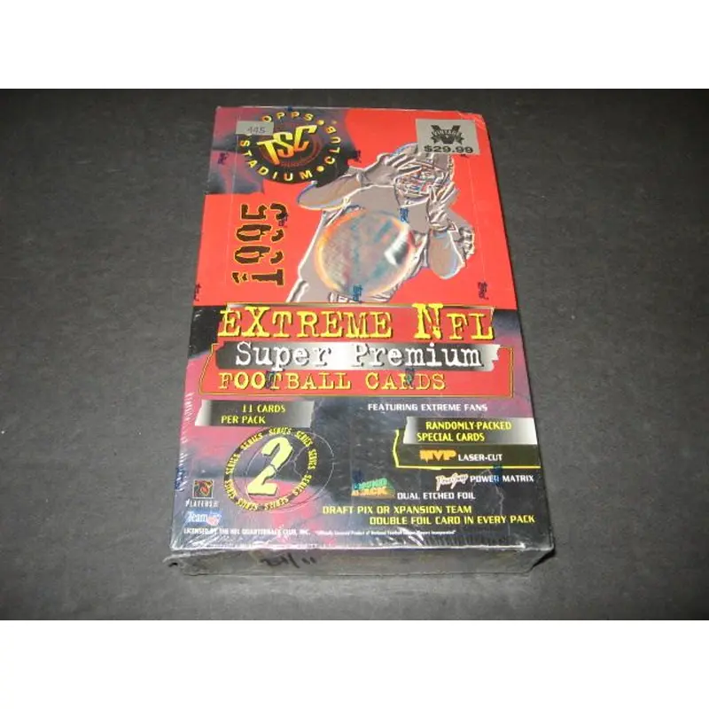 1995 Topps Stadium Club Football Series 2 Box (24/11)