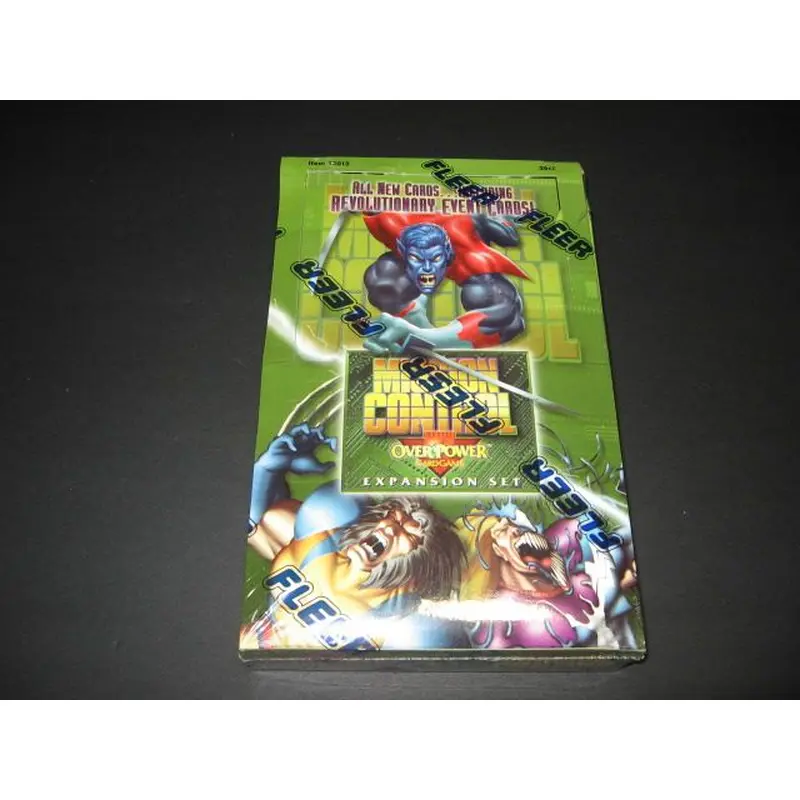 1996 Fleer Overpower Mission Control Expansion Set Box