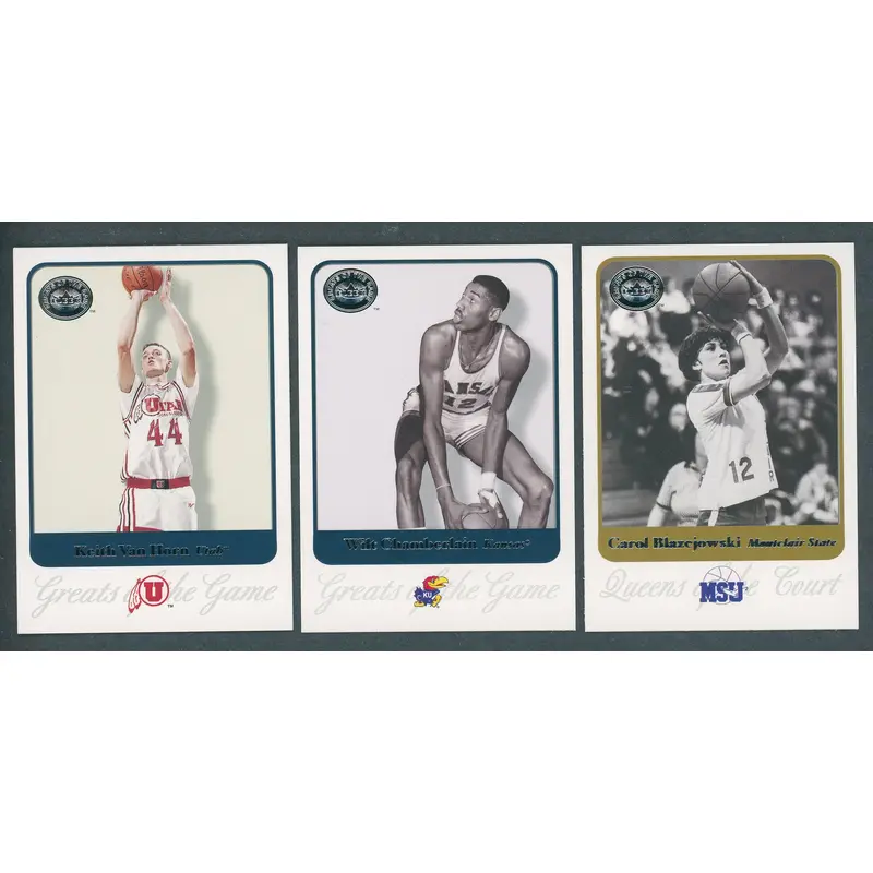 2001 Fleer Basketball Greats of the Game Complete Set (84) NM/MT MT