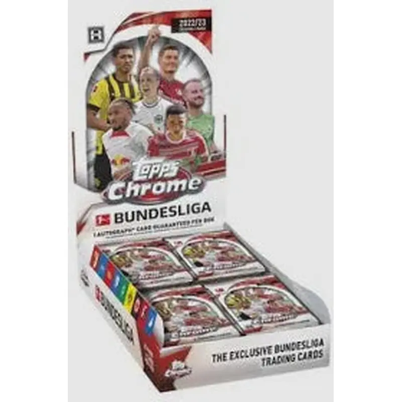 2023-24 Topps Chrome Bundesliga Soccer Hobby Box