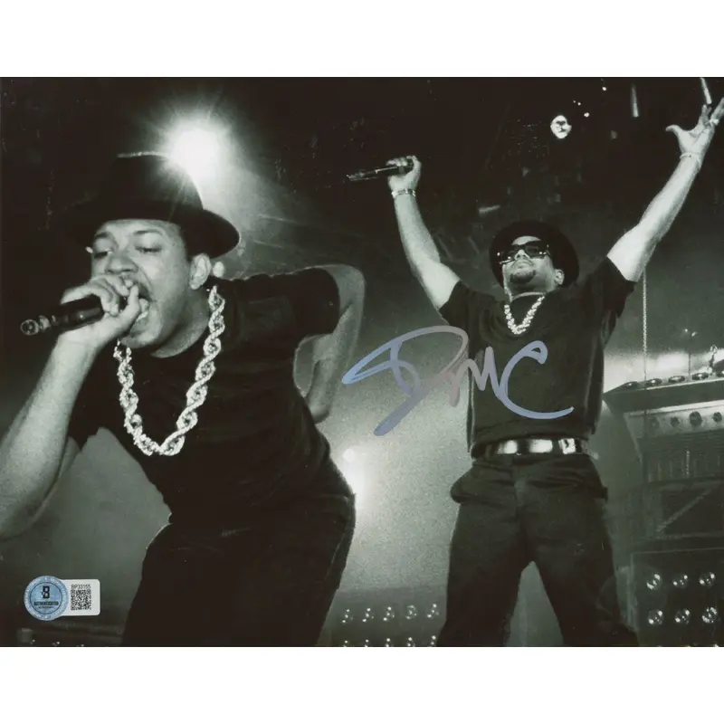 Darryl McDaniels Run DMC Authentic Signed 8x10 Photo Autographed BAS #BP33155