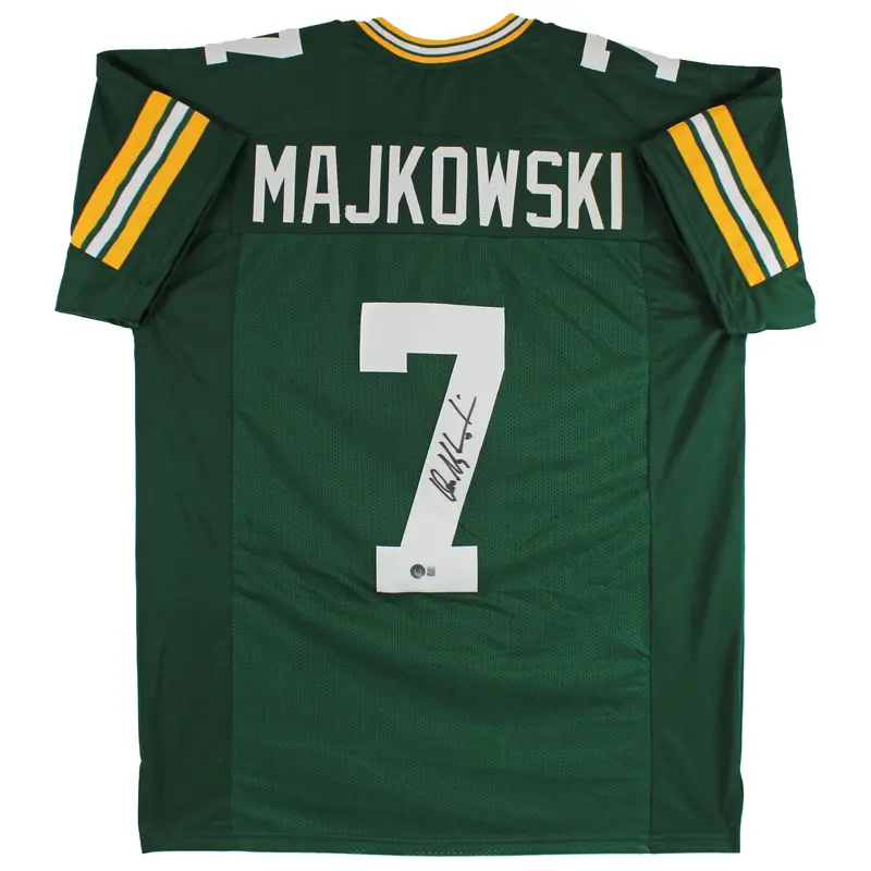 Don Majkowski Authentic Signed Green Pro Style Jersey Autographed BAS Witnessed