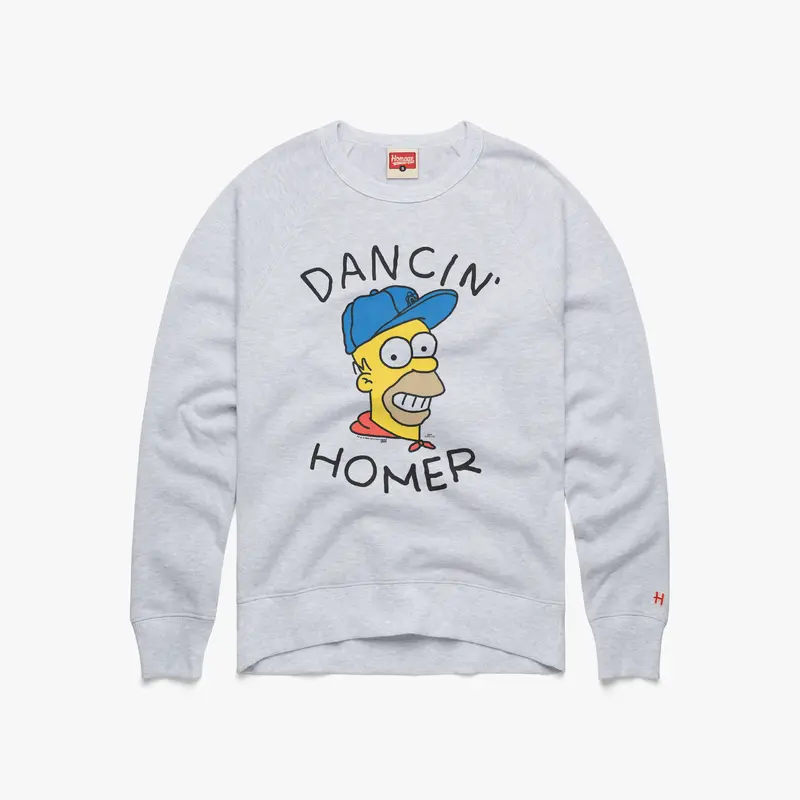 The Simpsons Dancin' Homer Crewneck