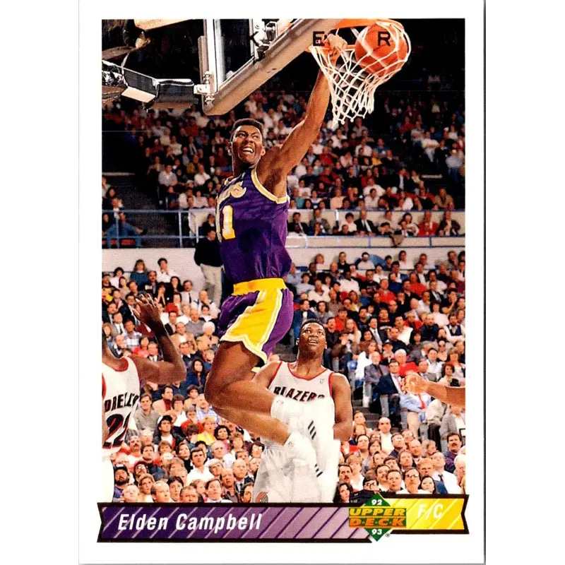 1992 Upper Deck Elden Campbell #152
