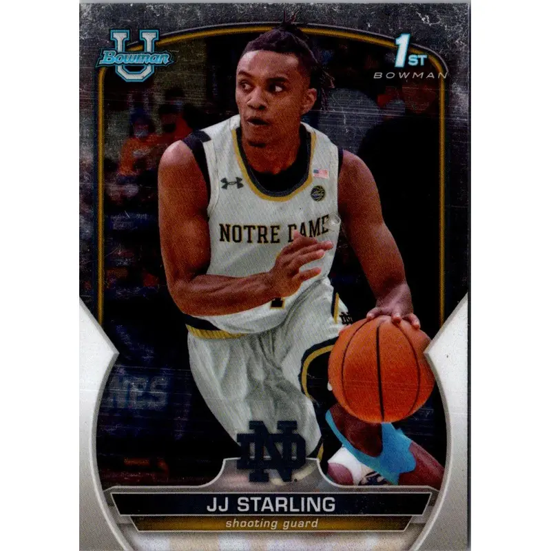 2022 Bowman University Chrome JJ Starling #37