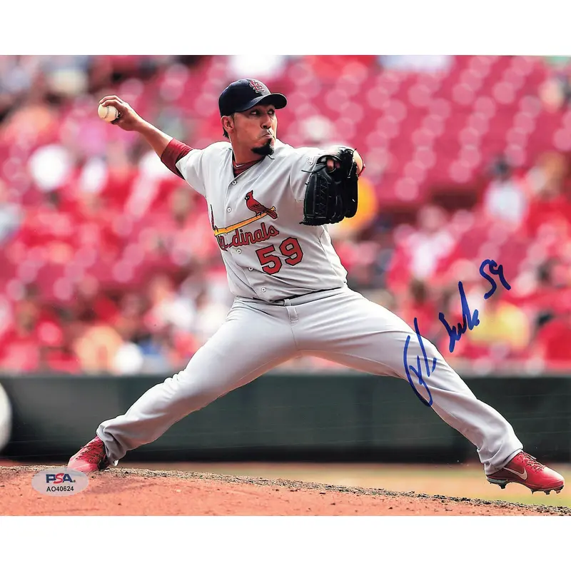 Fernando Salas signed 8x10 photo PSA/DNA St. Louis Cardinals Autographed