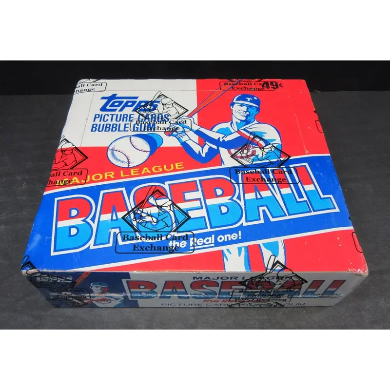 1982 Topps Baseball Unopened Cello Box (Authenticate)