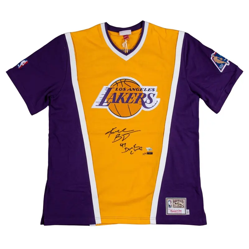 Kobe Bryant "1997 Dunk Champ" Signed Los Angeles Lakers Jersey Panini COA