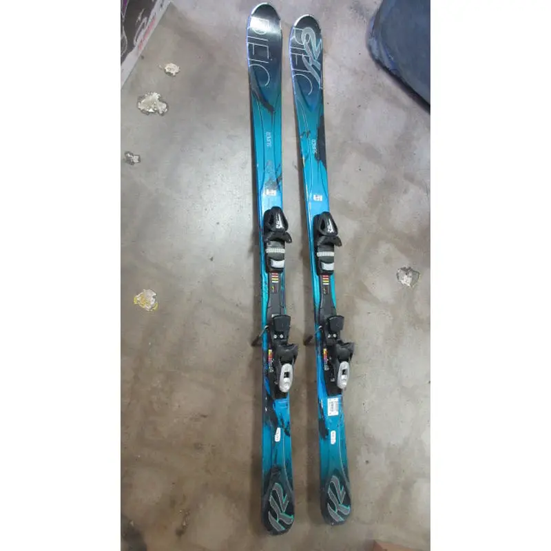 Used K2 Superific Downhill Skis w/ Tyrolia Bindings Size 160cm