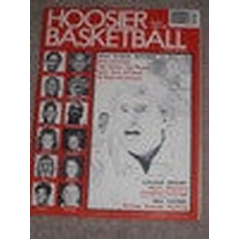 1987-88 HOOSIER BASKETBALL MAGAZINE, BOB KNIGHT INDIANA UNIVERSITY