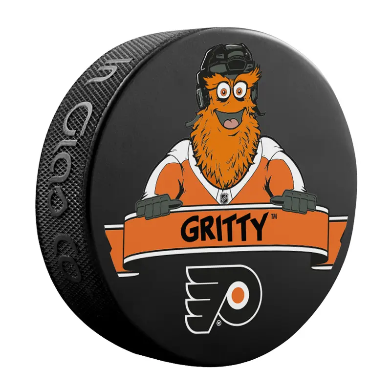 NHL Philadelphia Flyers Mascot Souvenir Hockey Puck