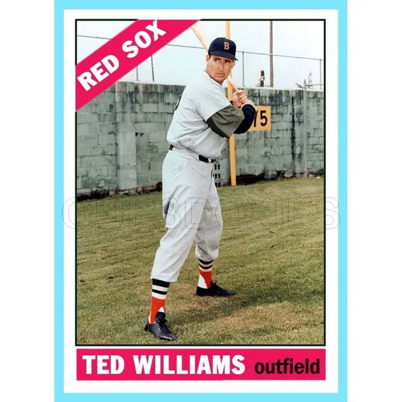 Ted Williams 1966 Topps Custom Card - 4461