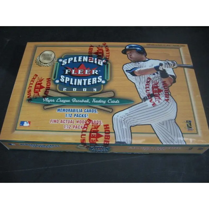 2003 Fleer Splendid Splinters Baseball Box (Hobby)