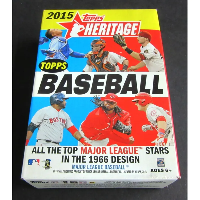 2015 Topps Heritage Baseball Hanger Box (35 Cards)