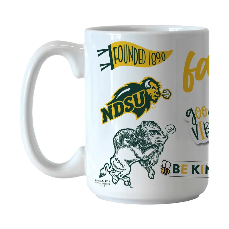 North Dakota State 15oz Native Sublimated Mug
