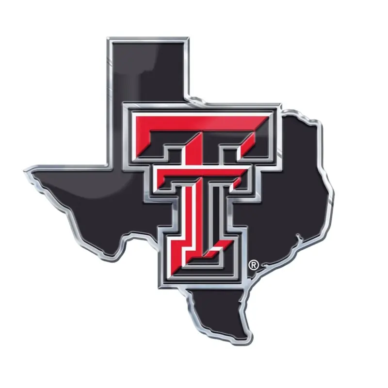 Texas Tech University Embossed State Emblem